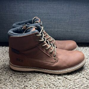 Brown Leather Men's Boots